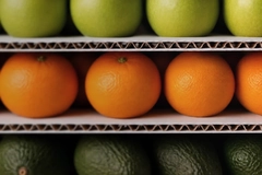Image oranges on containerboard