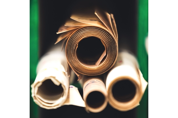 Image rolls of kraft paper