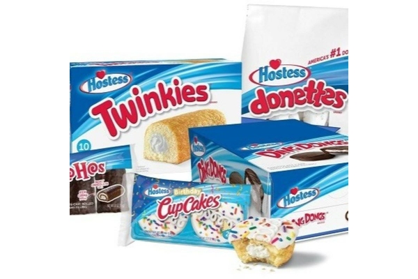 Image Different snacks.