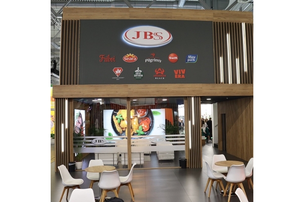 JBS' stand at the Anuga 2023 trade show.