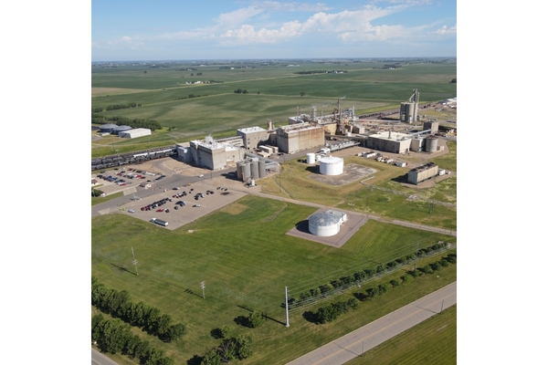 ADM’s corn processing complex in Minnesota, US.