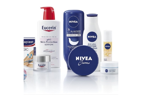 Image An array of products by the Beiersdorf company.