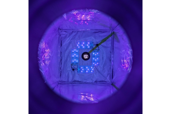 Inside view of the MEPS system that reduces methane emissions.