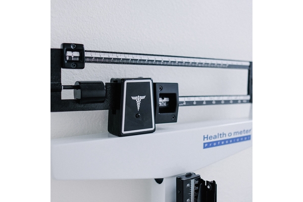 A doctor's scale.