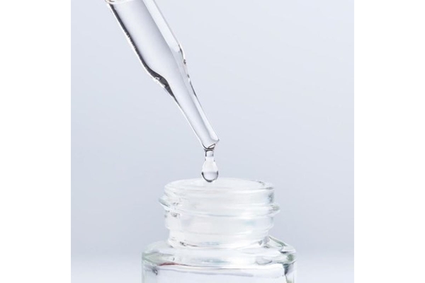 close up dropper bottle