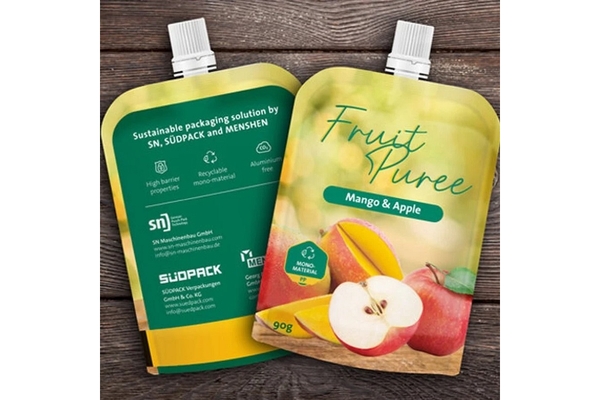 Food pouches by Südpack