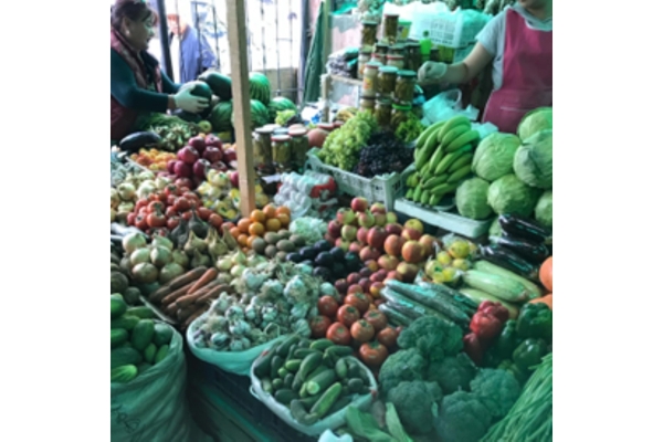 Image food market in mongolia