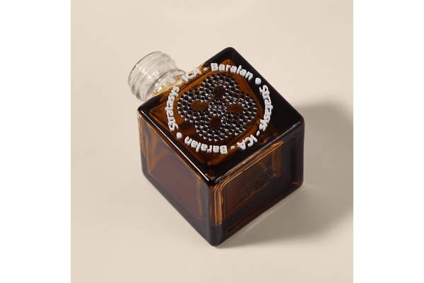 Image 3D printed glass packaging decals