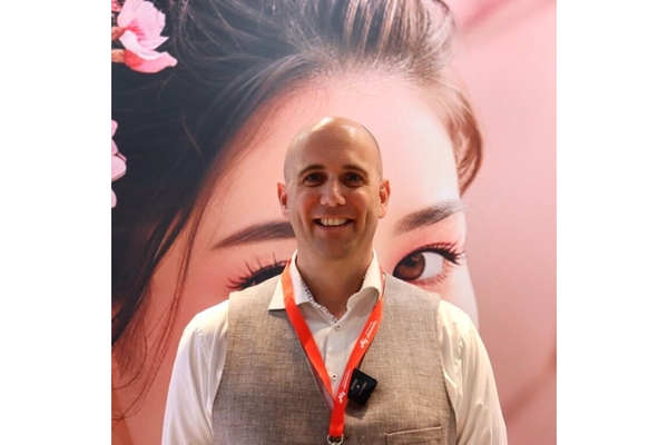 Image Cédric Pety de Thozée, sales and marketing manager of Ajinomoto Specialty Chemicals poses.