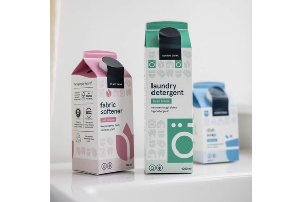 Image Elopak's Dpak home care carton-based packaging range