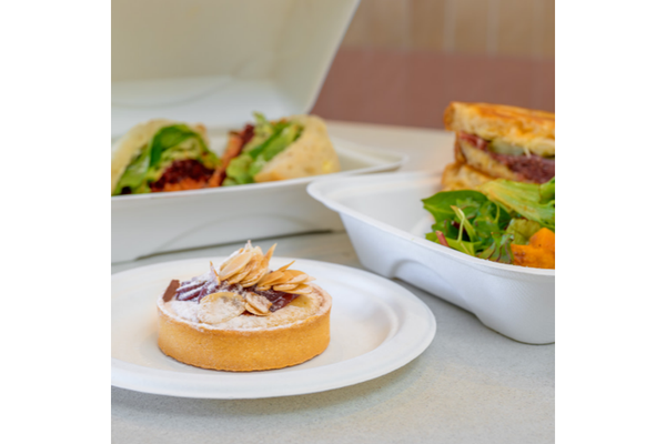 Detpak's compostable food packaging.