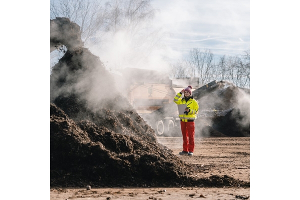Composting facility.