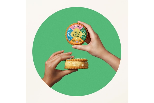 Ajinomoto solein icecream sandwhich
