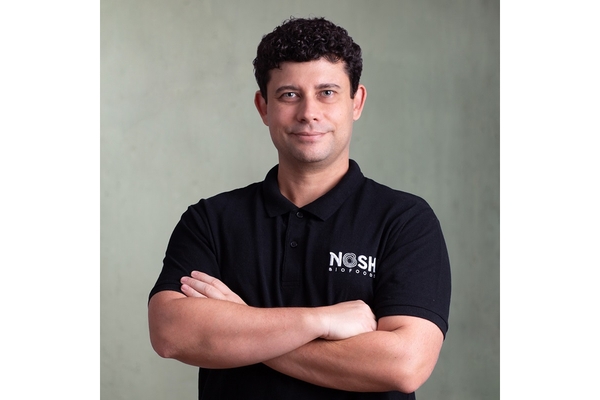 a man in a black shirt.
