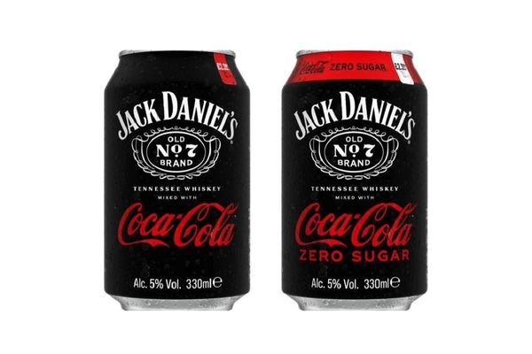 Jack Daniel’s and Coca-Cola alcohol ready-to-drink range