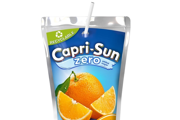 Image Capri Sun juice pouch.