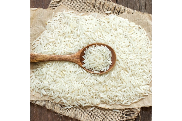 Image Rice with spoon.