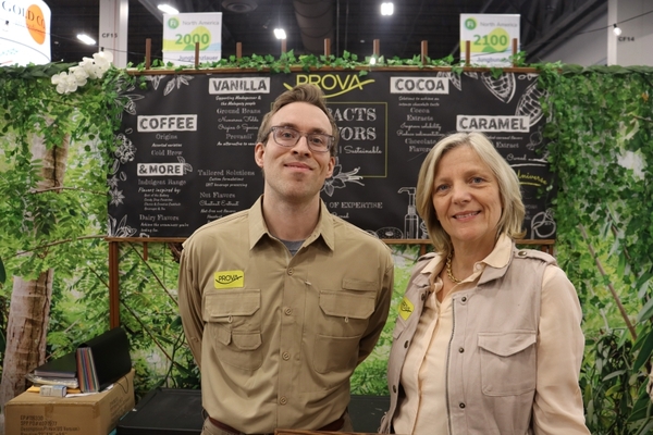 Muriel Acat, president and CEO (right) and Justin Demers, director of applications at Prova (left).