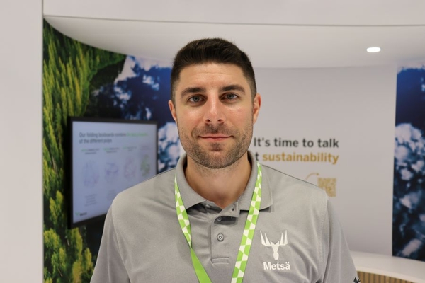 Nathan Pajka, sustainability manager at Metsä Board.
