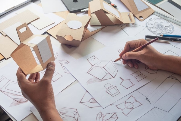 Image Paper packaging design.