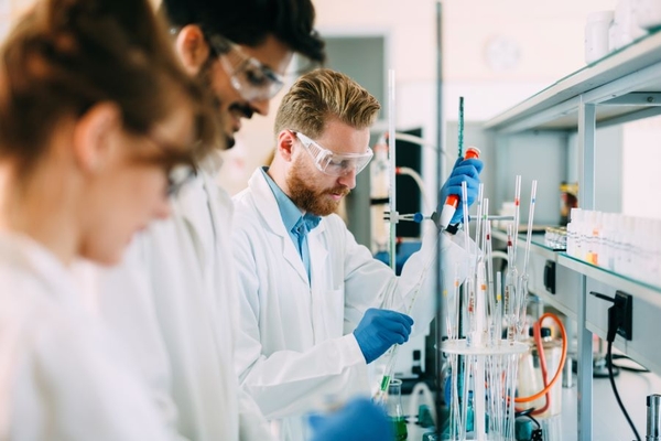 Scientists plastics research