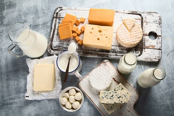 Image A range of dairy products
