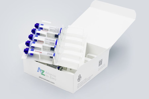 Image box of syringes