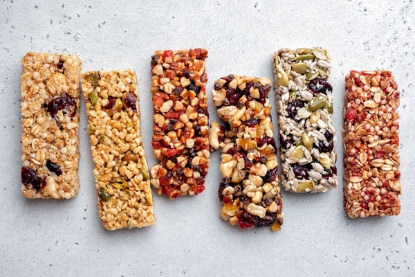 Image six nut based snack bars