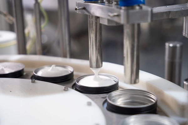 Image machine producing cosmetics cream