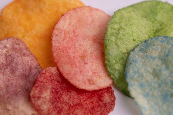Image colorful chips