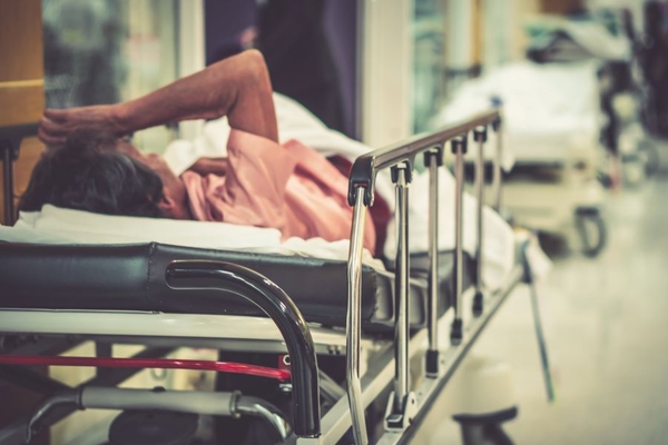 Image Sick person in a hospital