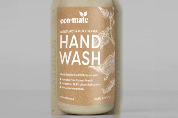 Image paper based bottle