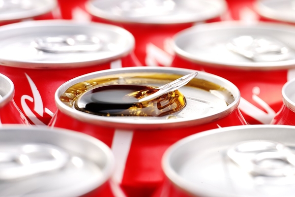 Coca-Cola cans