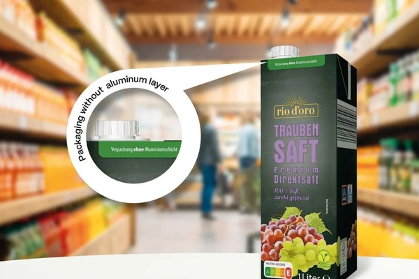 SIG grape juice carton for Aldi.