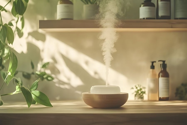 Image aroma therapy for relaxation