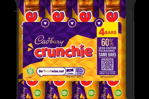 Image Cadbury Crunchie multipacks.
