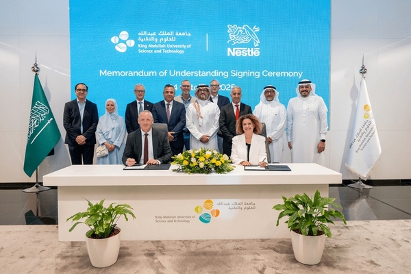Image Nestlé Saudi Arabia has announced the signing of a strategic MoU with King Abdullah University of Science and Technology.