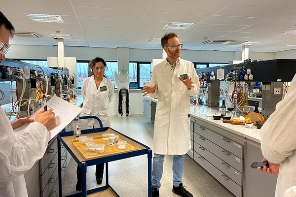 Image Cargill fermentation lab.