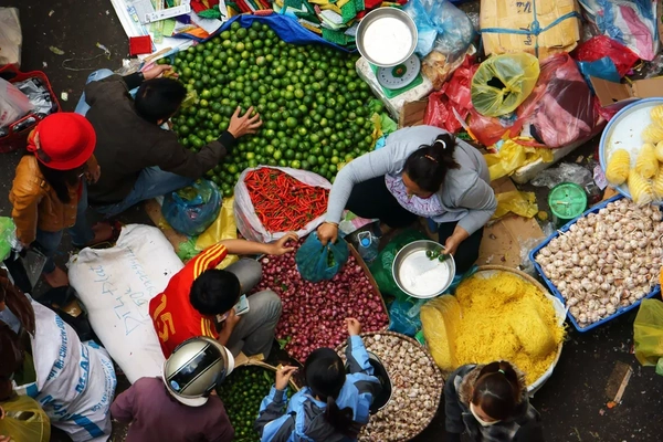 outdoor farmers market