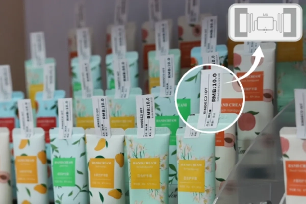 Image A group of packages with smart label