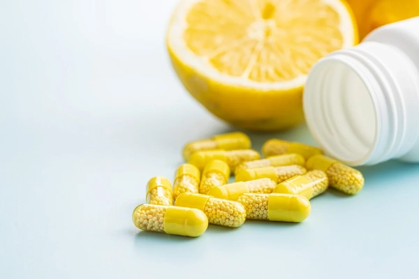 Vitamin C capsules Vitamin C capsules