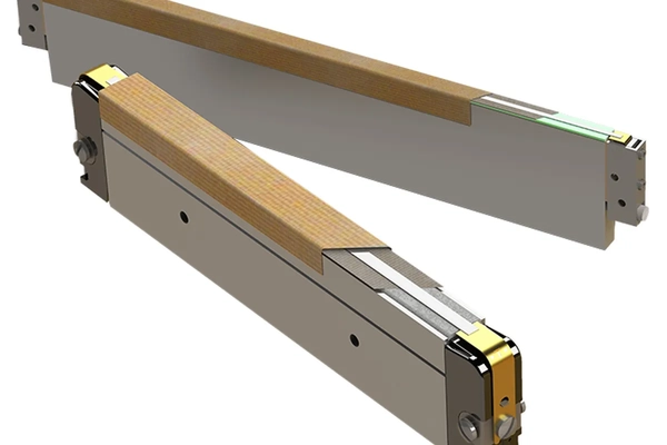 Image heat sealing bars