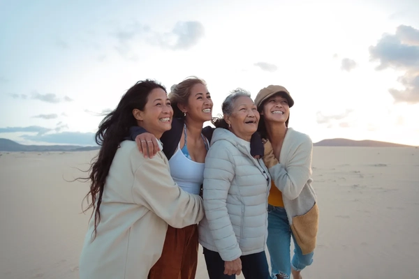 Women of different generations