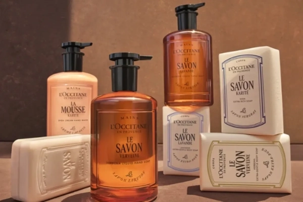 Image bottles and soaps