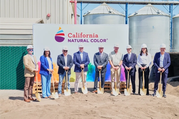California Natural Color breaks ground on its facility expansion. California Natural Color breaks ground on its facility expansion.