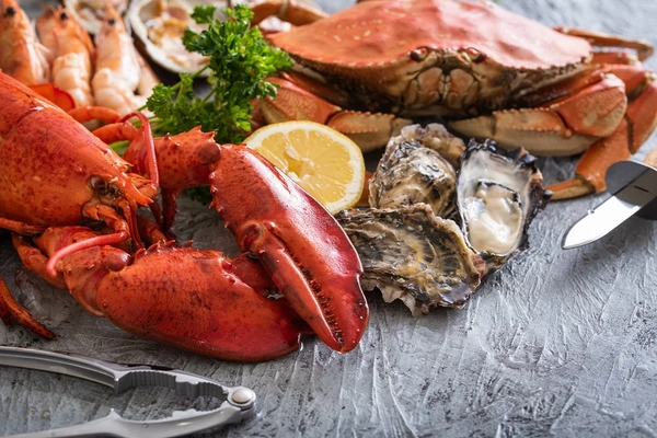 Crusteacean seafood Crusteacean seafood