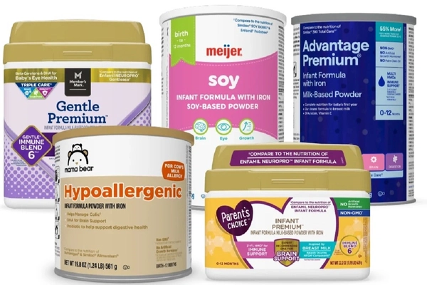 Perrigo Infant Formula range Perrigo Infant Formula range